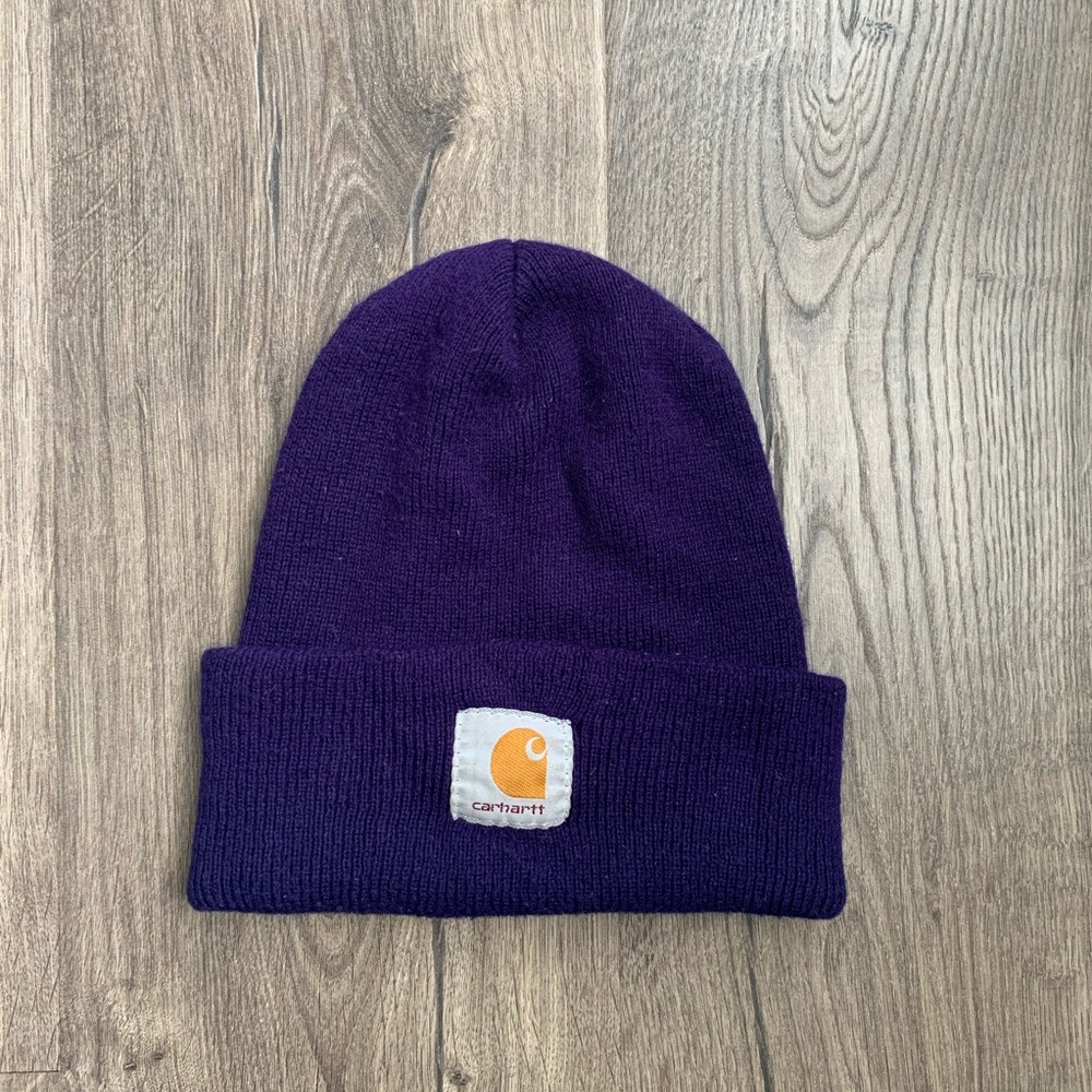 CARHARTT PURPLE BEANIE
